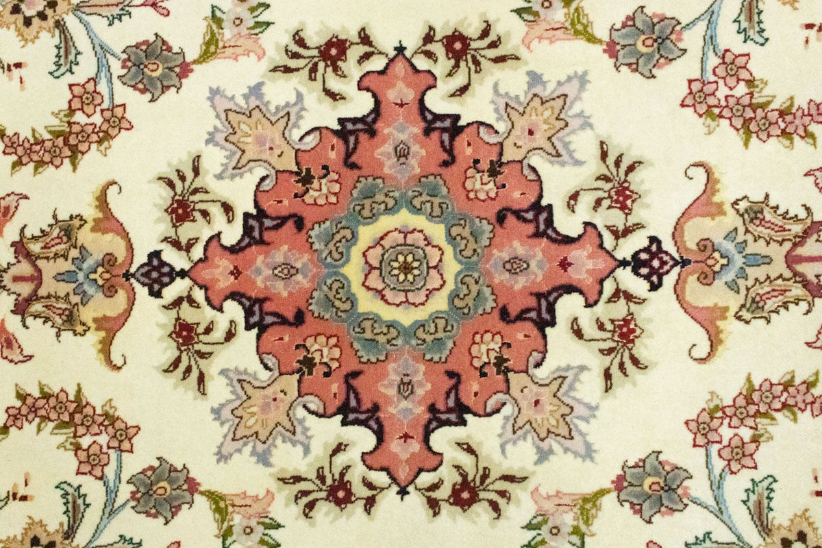 Runner Persisk matta - Tabriz - Royal - 199 x 85 cm - beige