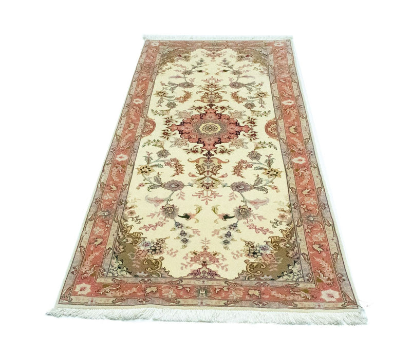 Runner Persisk matta - Tabriz - Royal - 199 x 85 cm - beige
