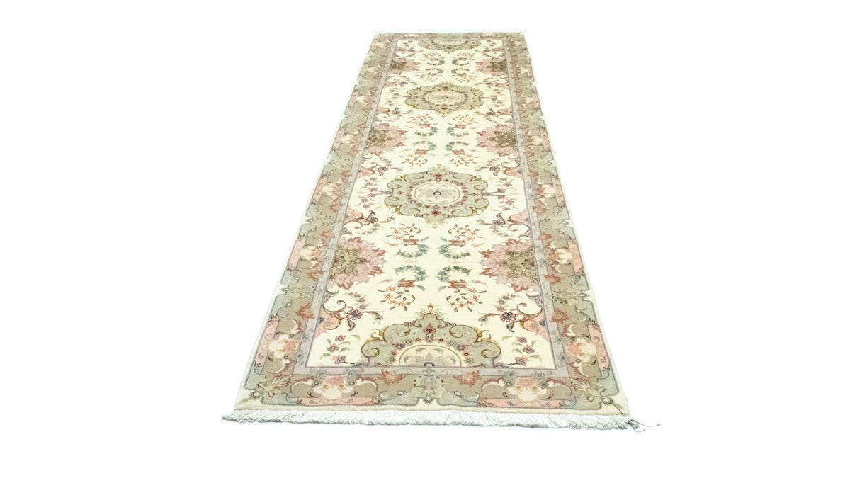 Runner Persisk matta - Tabriz - 337 x 90 cm - beige