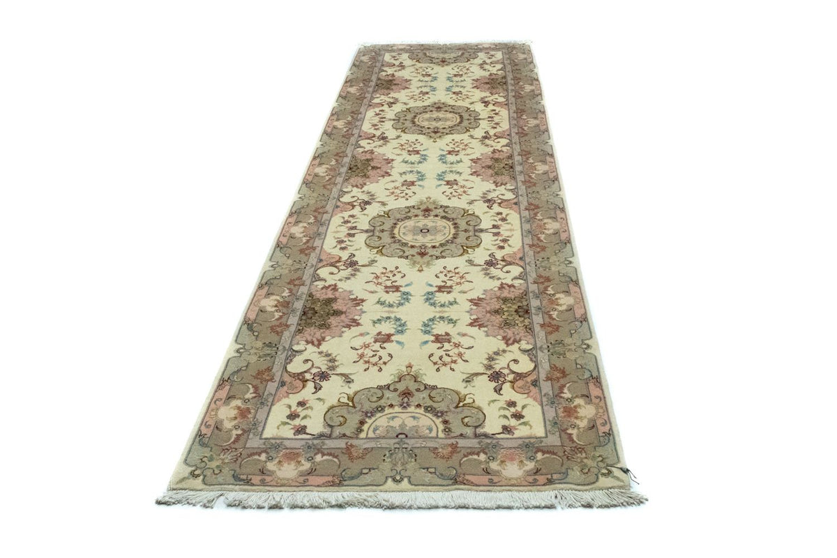 Runner Persisk matta - Tabriz - 339 x 91 cm - beige
