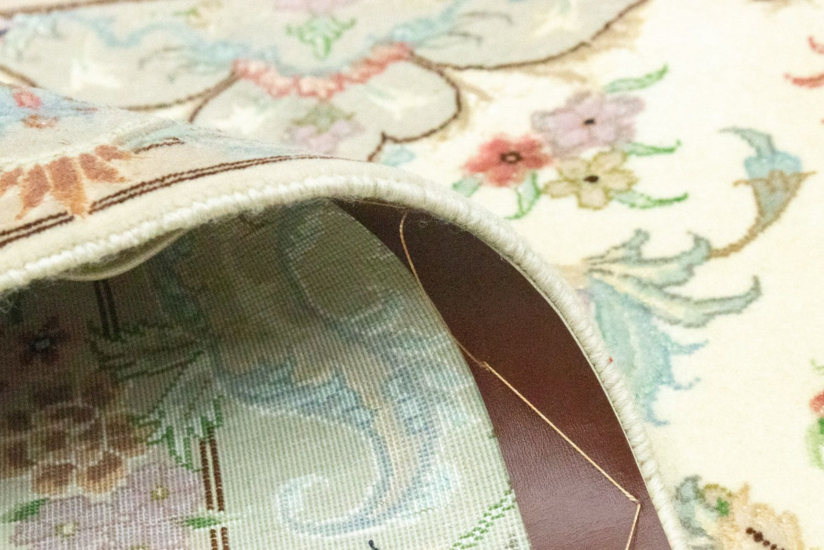 Runner Persisk matta - Tabriz - Royal - 338 x 89 cm - beige