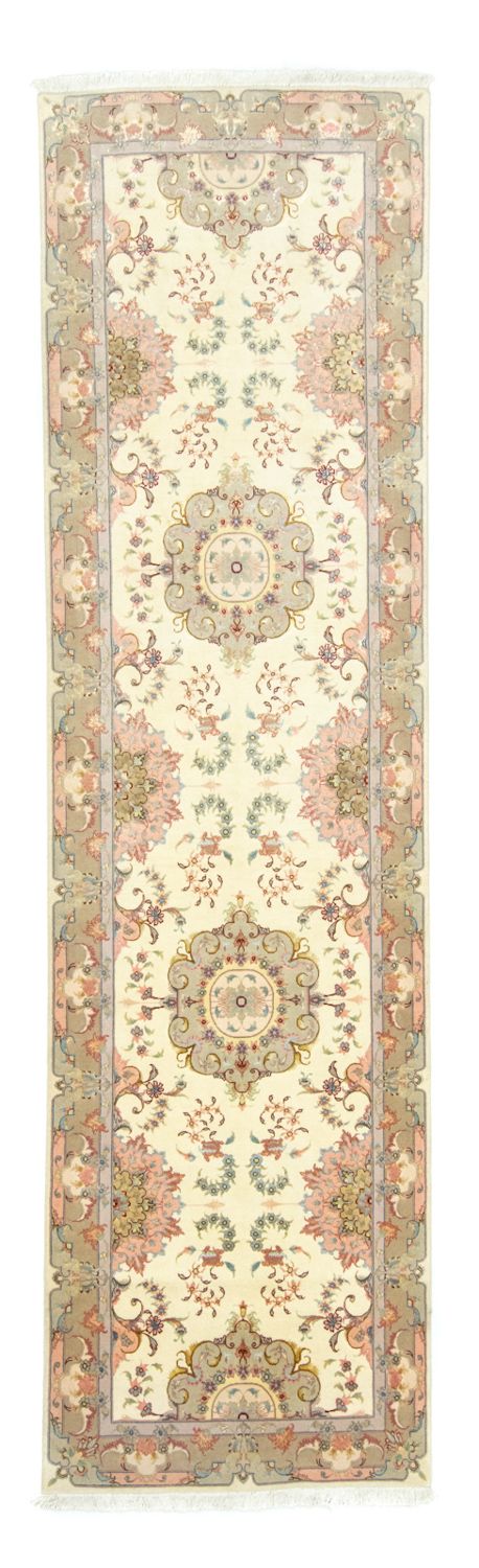 Runner Persisk matta - Tabriz - 337 x 90 cm - beige