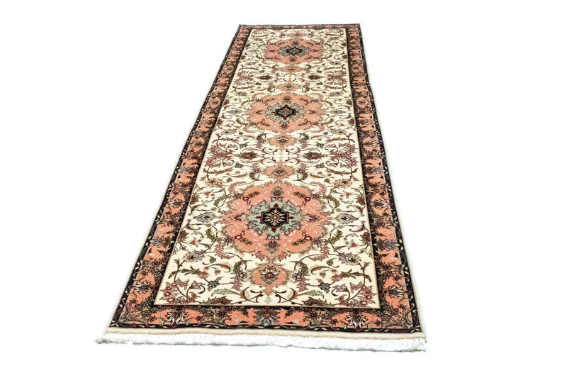 Runner Persisk matta - Tabriz - 322 x 87 cm - beige