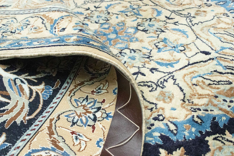 Persisk matta - Nain - 208 x 125 cm - mörkblå