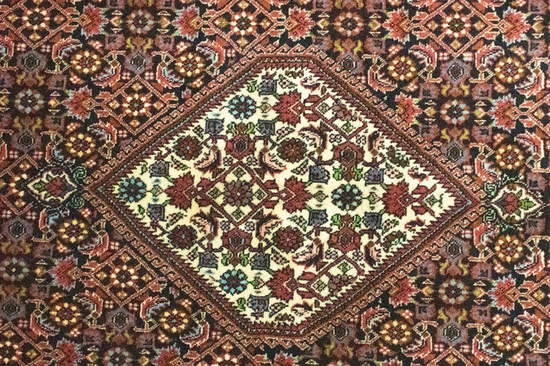 Persisk matta - Bijar - 226 x 142 cm - blå