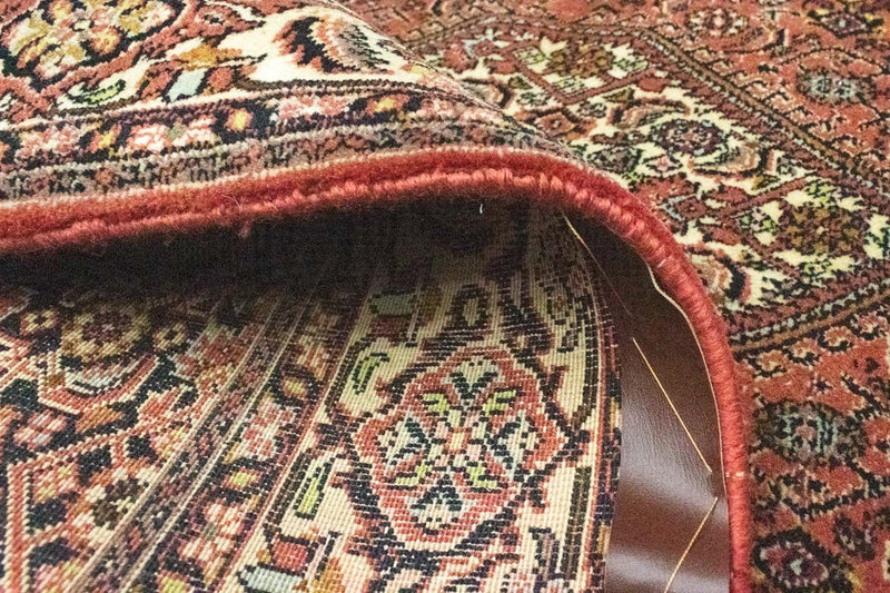 Persisk matta - Bijar - 230 x 137 cm - röd