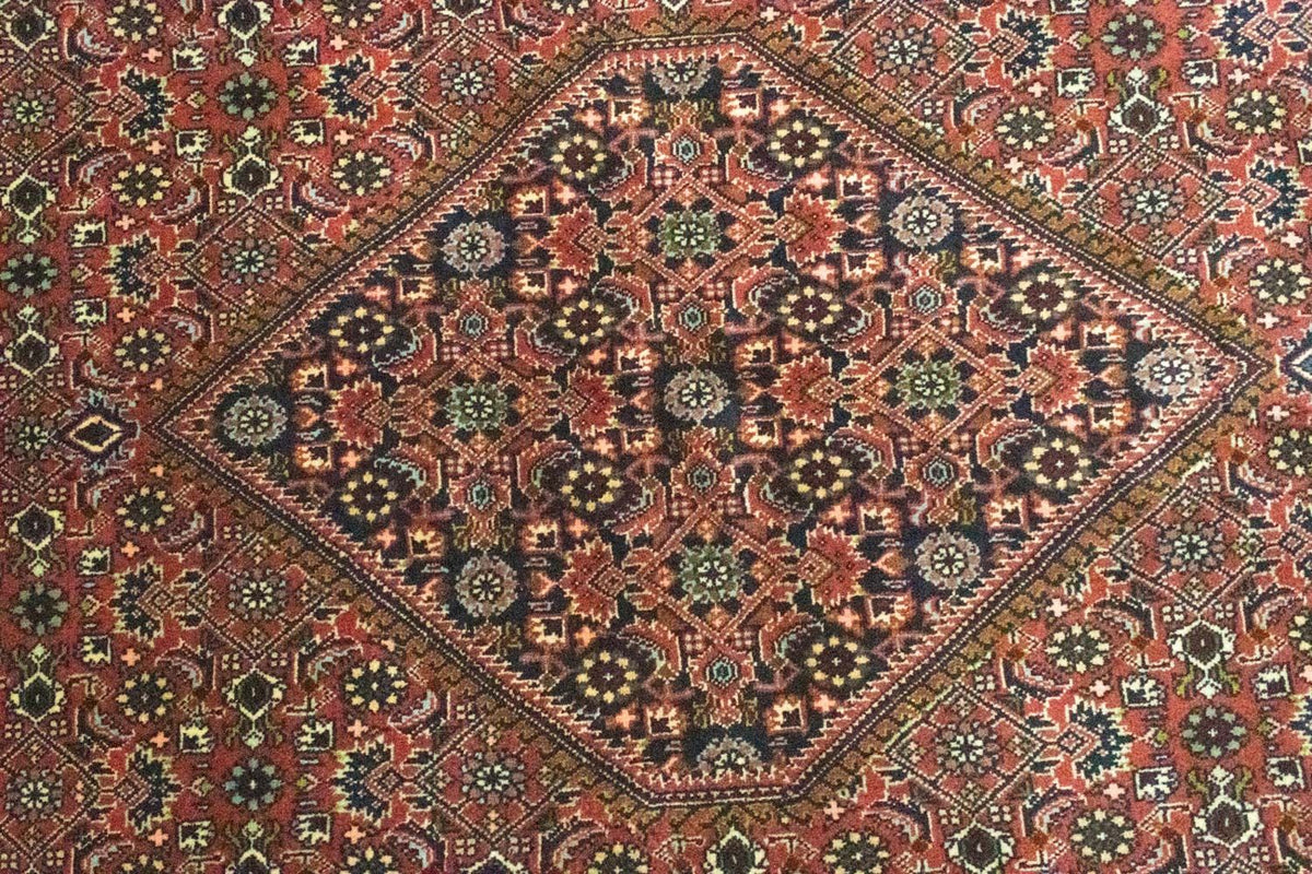 Persisk matta - Bijar - 252 x 175 cm - blå