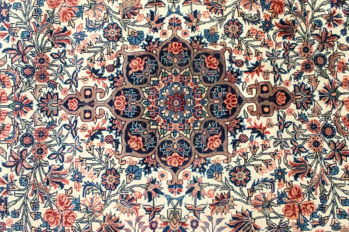 Persisk matta - Bijar - 202 x 145 cm - beige