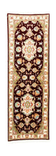 Runner Persisk matta - Tabriz - Royal - 227 x 76 cm - mörkröd