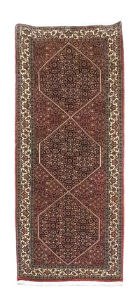 Runner Persisk matta - Bijar - 213 x 78 cm - brun