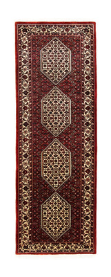 Runner Persisk matta - Bijar - 226 x 75 cm - röd