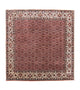 Persisk matta - Bijar kvadrat  - 210 x 203 cm - röd