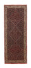 Runner Persisk matta - Bijar - 216 x 85 cm - mörkröd
