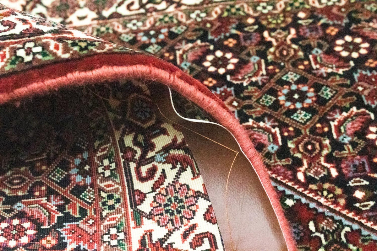 Runner Persisk matta - Bijar - 216 x 85 cm - mörkröd