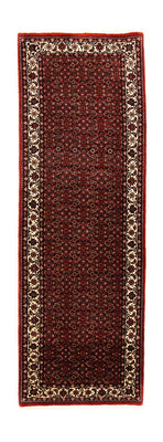 Runner Persisk matta - Bijar - 230 x 78 cm - rött vin
