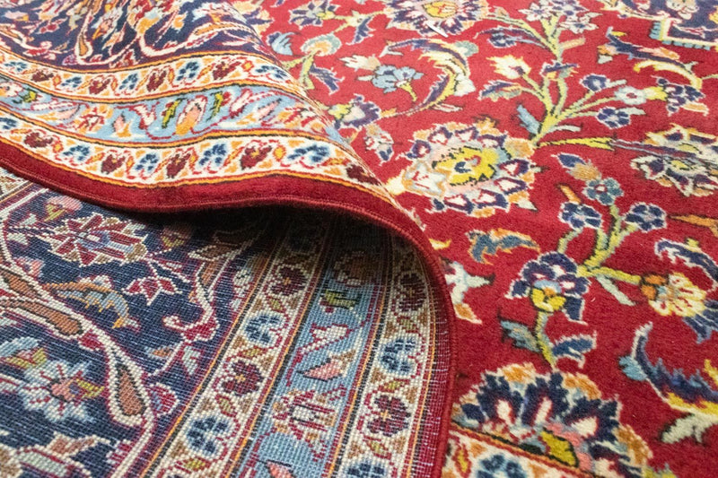 Persiska mattor - Keshan - 352 x 250 cm - röd