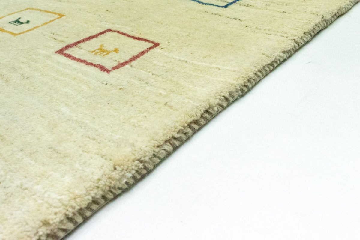 Gabbeh-matta - persisk - 281 x 195 cm - beige