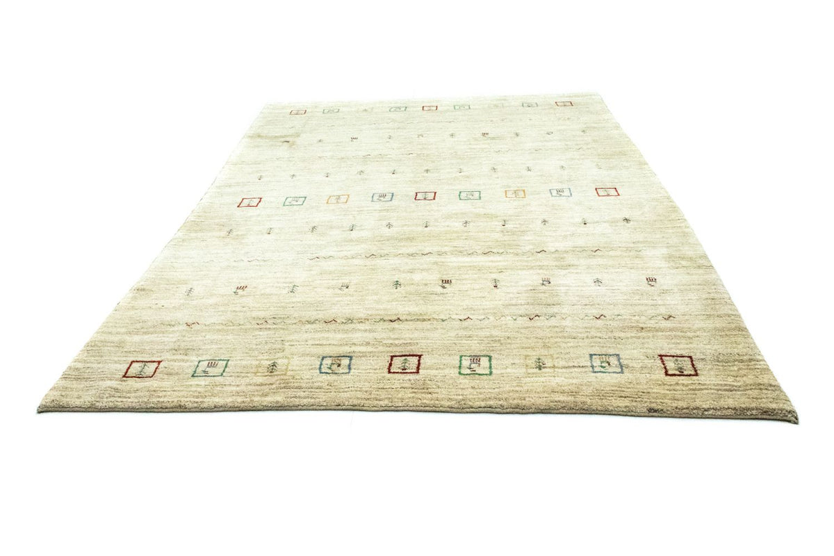 Gabbeh-matta - persisk - 285 x 199 cm - beige