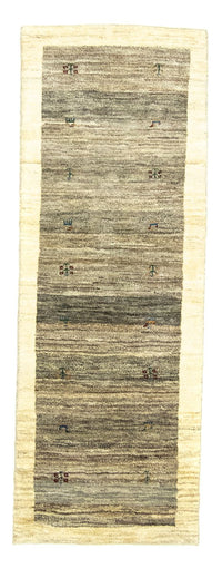 Runner Gabbeh-matta - persisk - 229 x 82 cm - grått