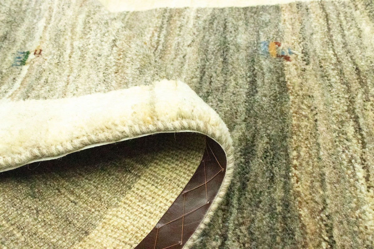 Runner Gabbeh-matta - persisk - 229 x 82 cm - grått