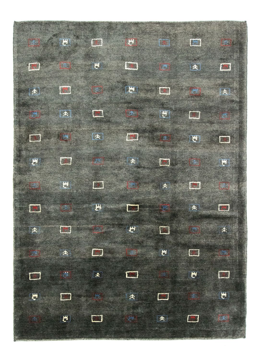 Gabbeh-matta - persisk - 235 x 174 cm - grått