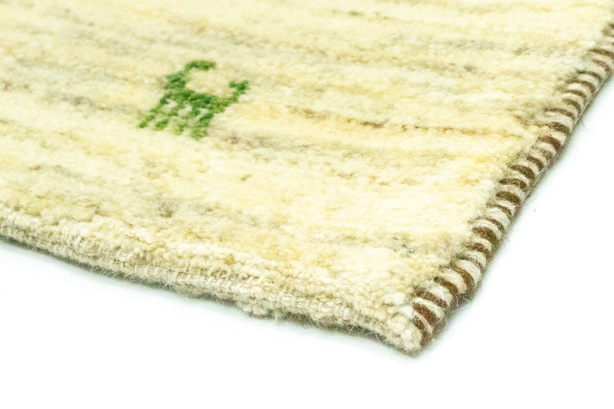 Runner Gabbeh-matta - persisk - 219 x 75 cm - beige