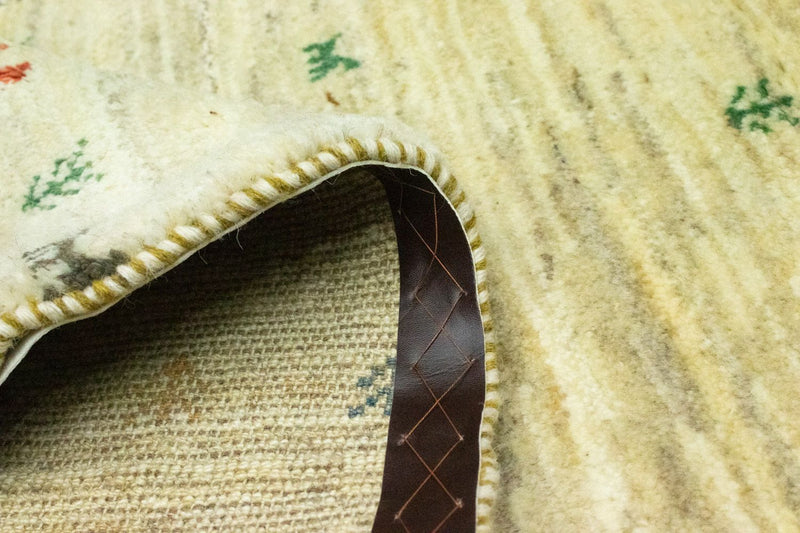 Runner Gabbeh-matta - persisk - 184 x 82 cm - beige