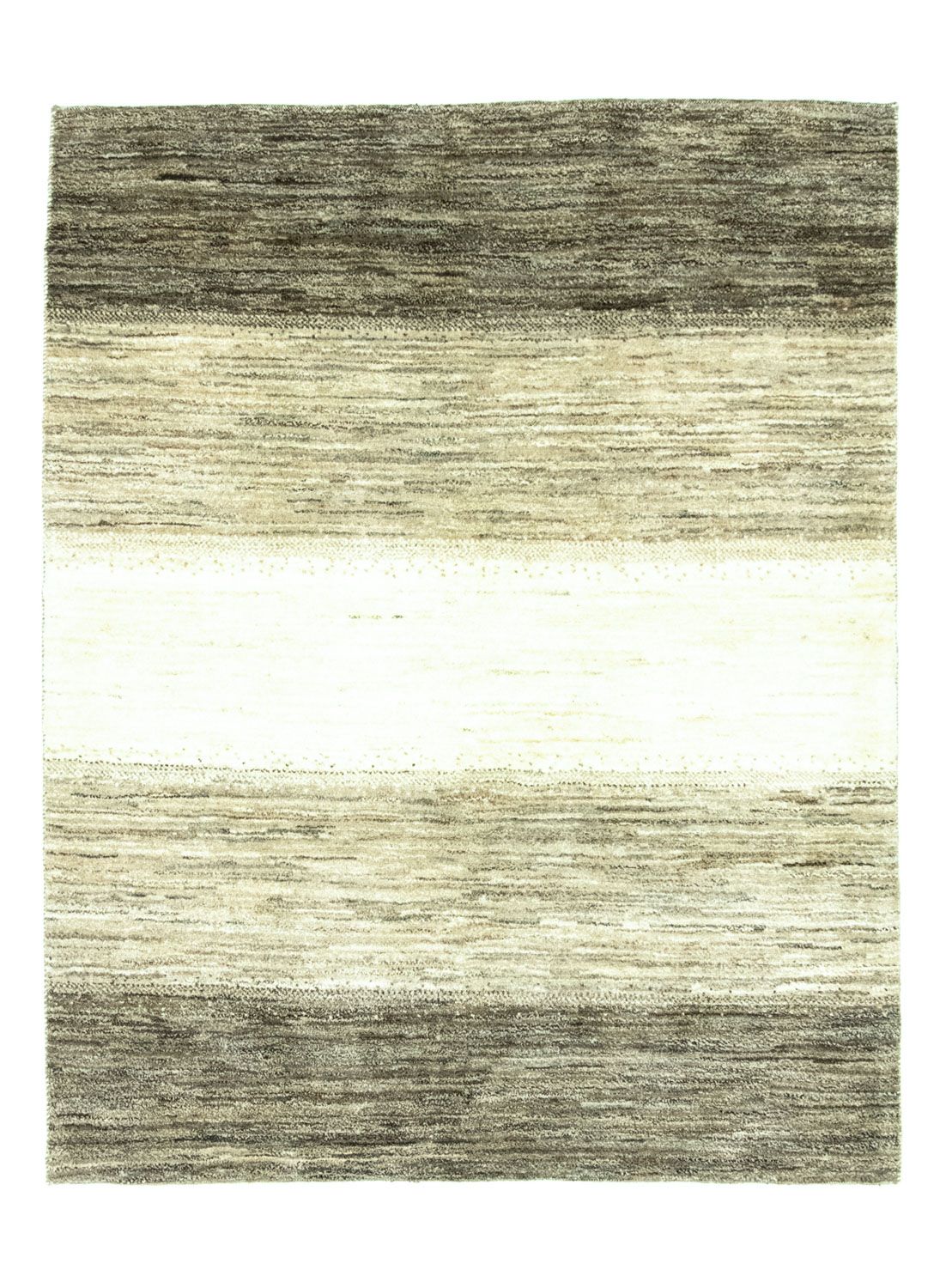 Gabbeh-matta - persisk kvadrat  - 153 x 127 cm - beige