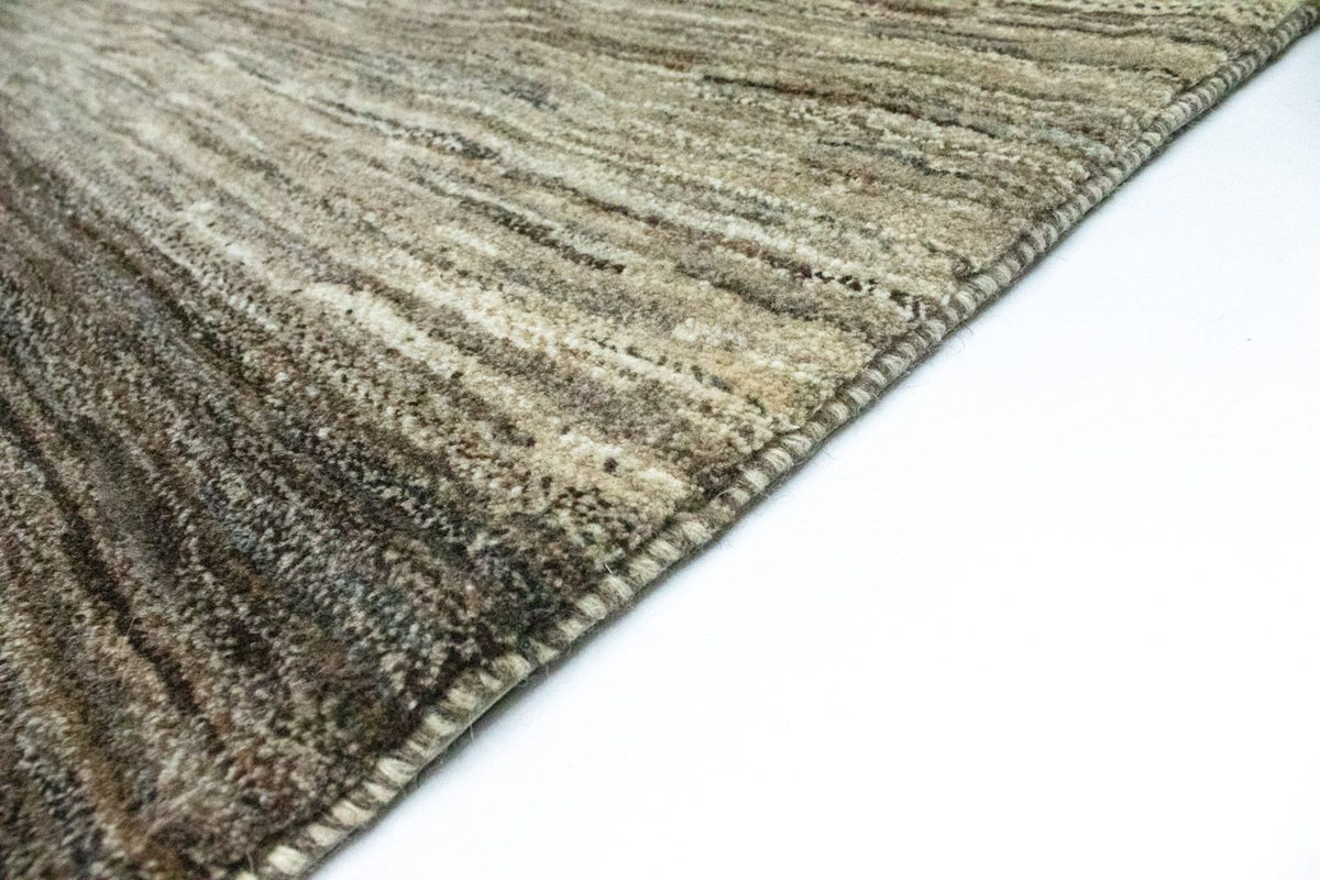 Gabbeh-matta - persisk kvadrat  - 153 x 127 cm - beige