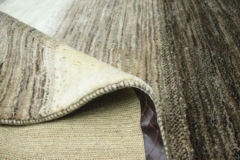 Gabbeh-matta - persisk kvadrat  - 153 x 127 cm - beige