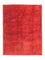 Gabbeh-matta - persisk - 188 x 146 cm - röd
