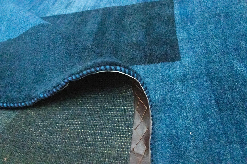 Gabbeh-matta - persisk - 197 x 151 cm - blå