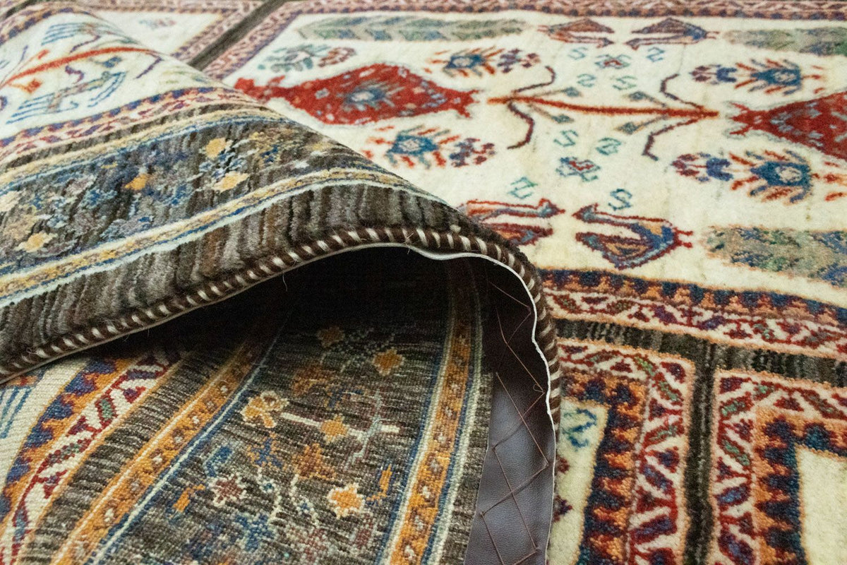 Gabbeh-matta - Loribaft Persian - 251 x 162 cm - färgad