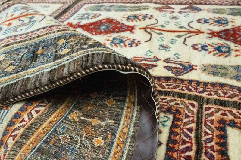 Gabbeh-matta - Loribaft Persian - 251 x 162 cm - färgad