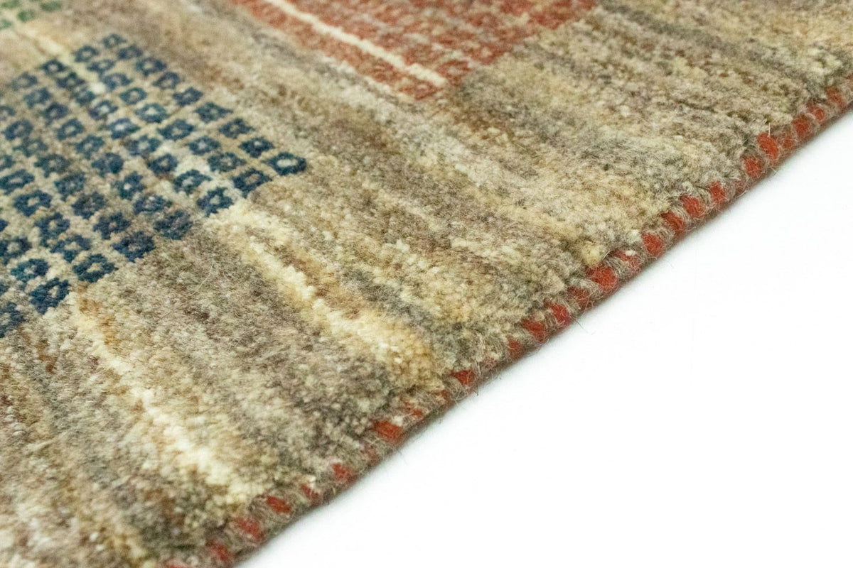 Gabbeh-matta - persisk - 137 x 102 cm - grått