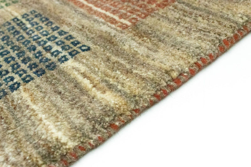 Gabbeh-matta - persisk - 137 x 102 cm - grått