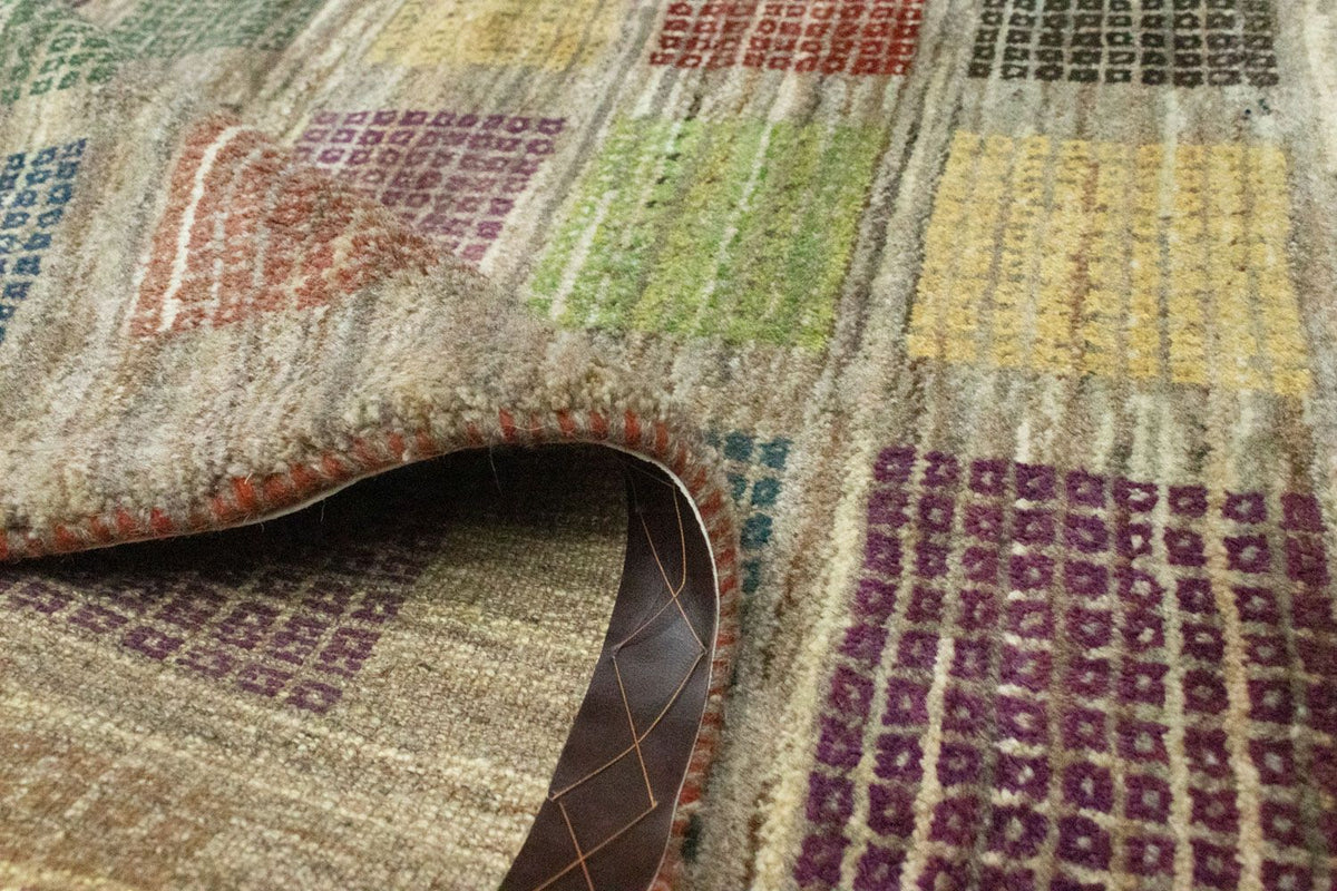 Gabbeh-matta - persisk - 137 x 102 cm - grått