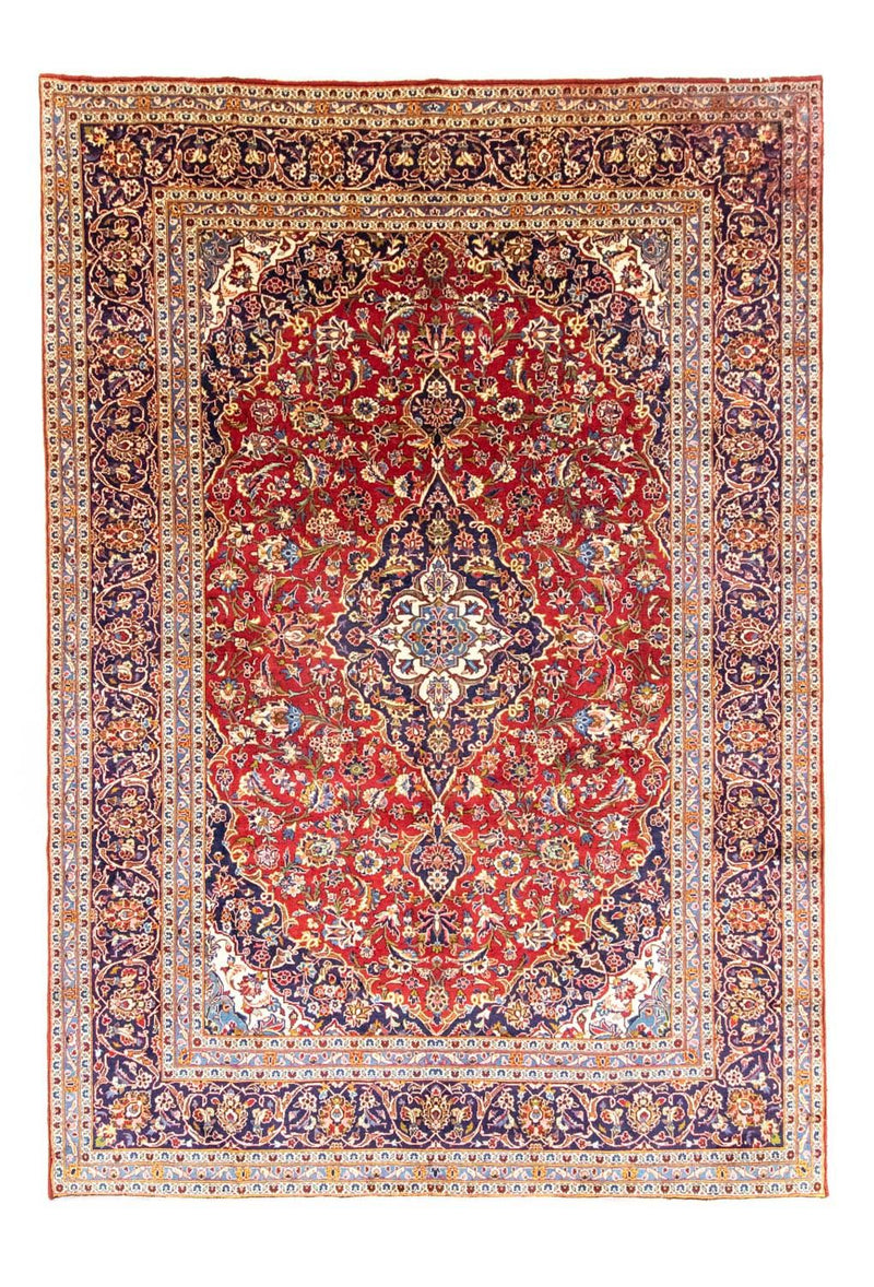 Persiska mattor - Keshan - 350 x 245 cm - röd