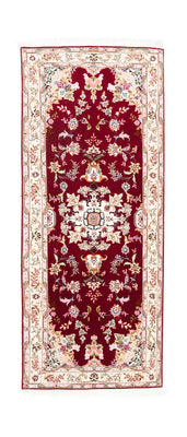 Runner Persisk matta - Tabriz - Royal - 200 x 83 cm - röd