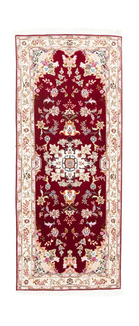 Runner Persisk matta - Tabriz - Royal - 200 x 83 cm - röd
