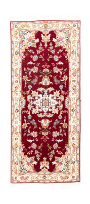 Runner Persisk matta - Tabriz - Royal - 202 x 81 cm - röd