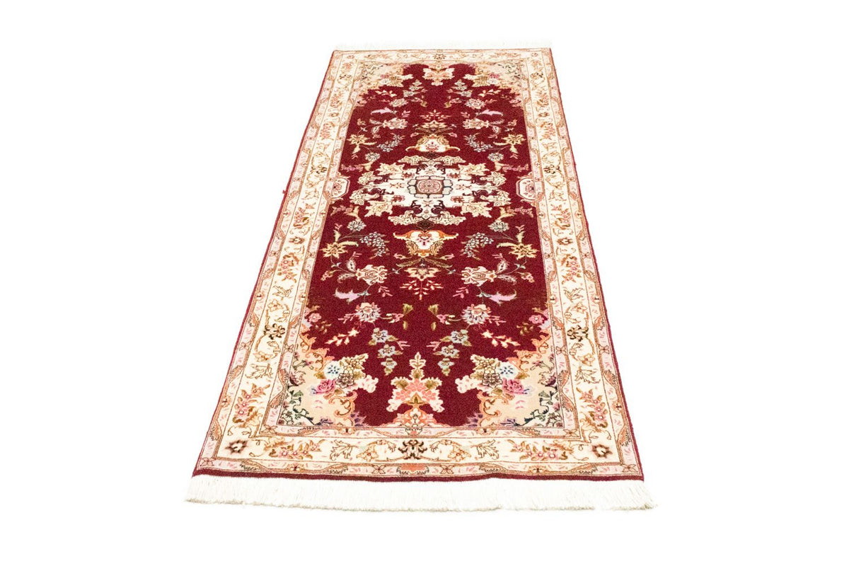 Runner Persisk matta - Tabriz - Royal - 202 x 81 cm - röd