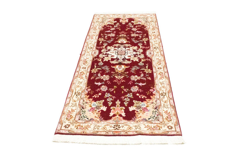 Runner Persisk matta - Tabriz - Royal - 202 x 81 cm - röd