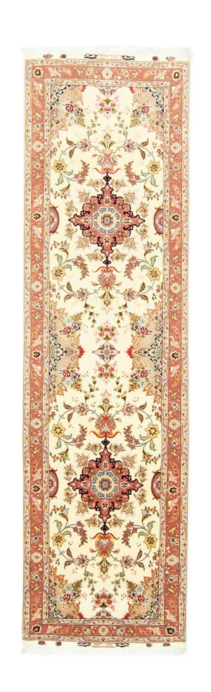 Runner Persisk matta - Tabriz - Royal - 313 x 84 cm - beige