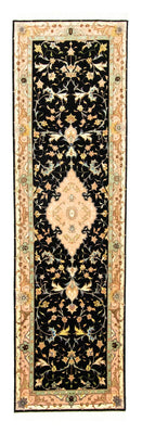 Runner Persisk matta - Tabriz - Royal - 294 x 85 cm - svart