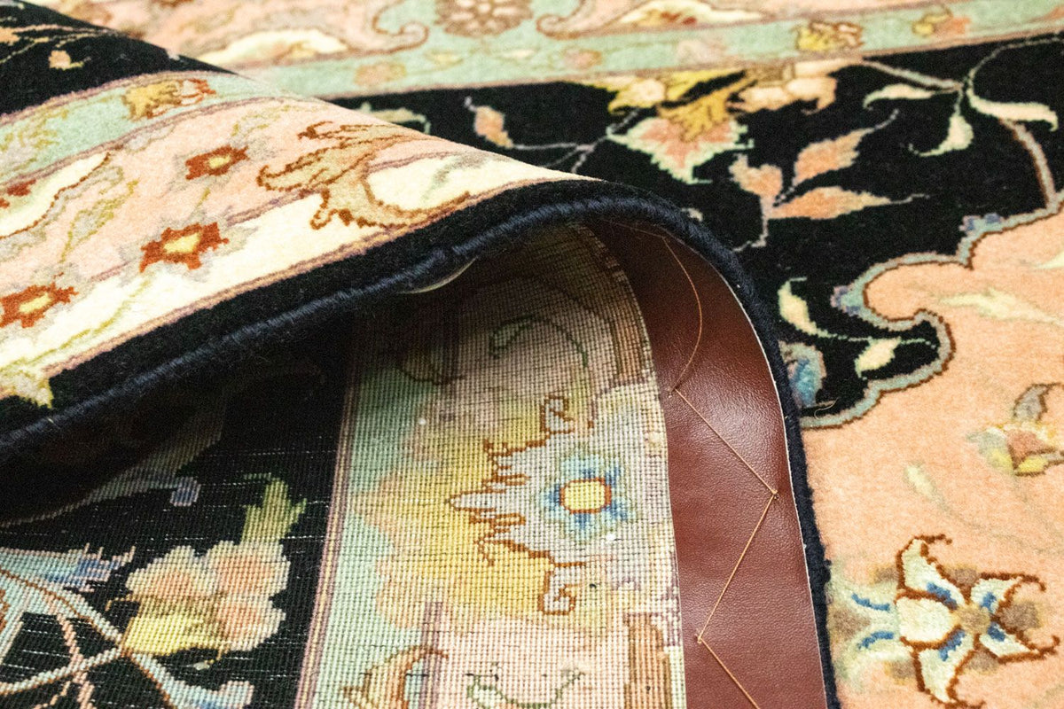 Runner Persisk matta - Tabriz - Royal - 294 x 85 cm - svart