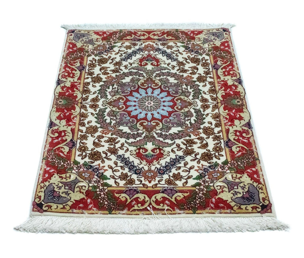 Persisk matta - Tabriz - 97 x 63 cm - beige