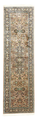 Runner Sidenmatta - Kashmir Silk - 278 x 77 cm - röd