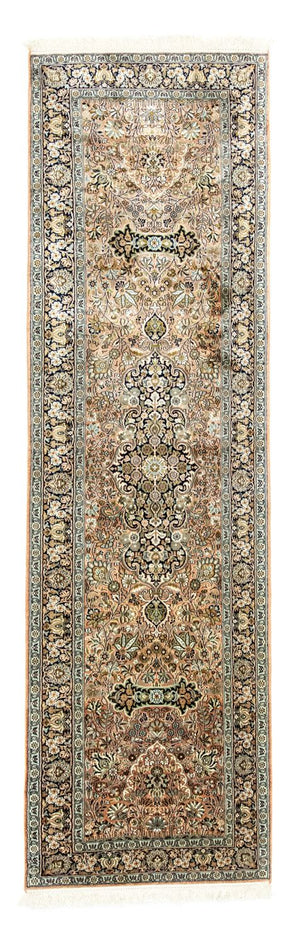 Runner Sidenmatta - Kashmir Silk - 278 x 77 cm - röd
