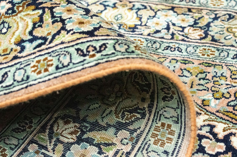 Runner Sidenmatta - Kashmir Silk - 278 x 77 cm - röd